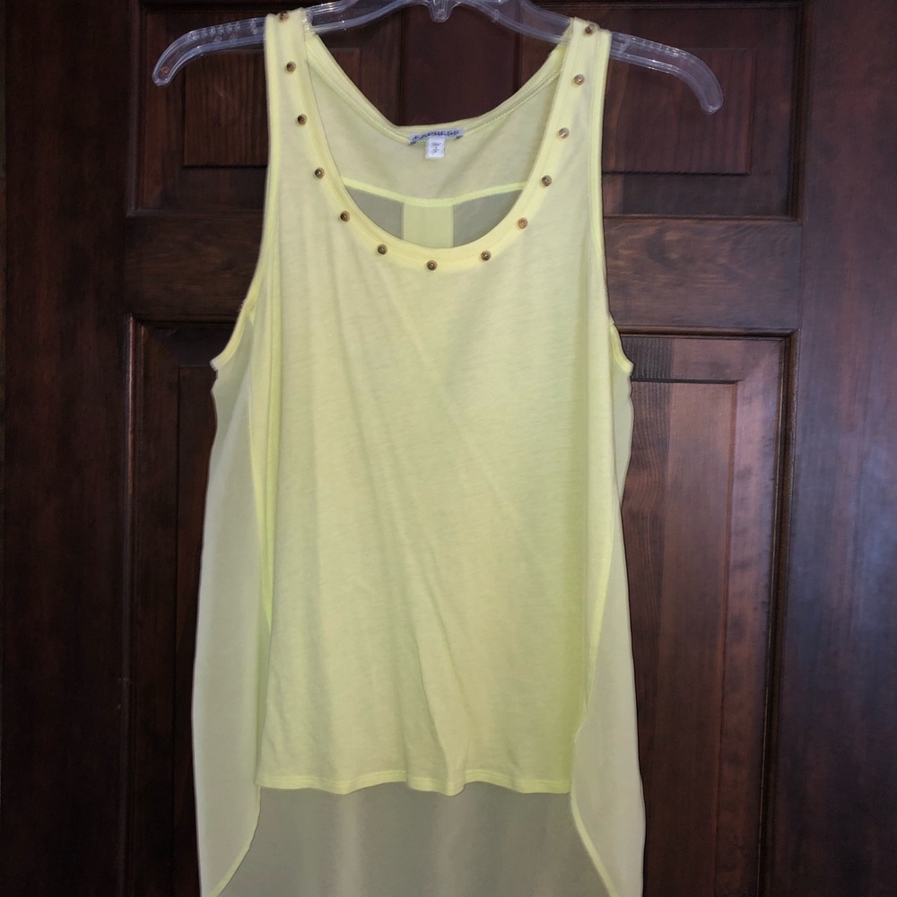 Express tank with sheer back